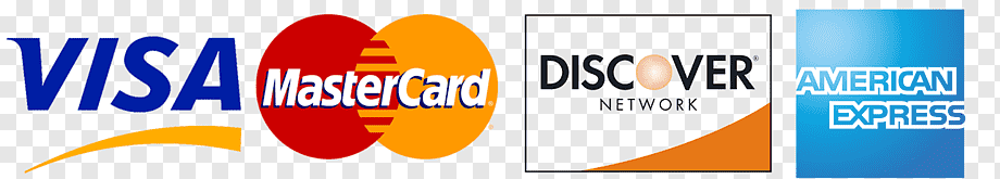 Tarjetas (Visa, MasterCard, Discover, Amex)