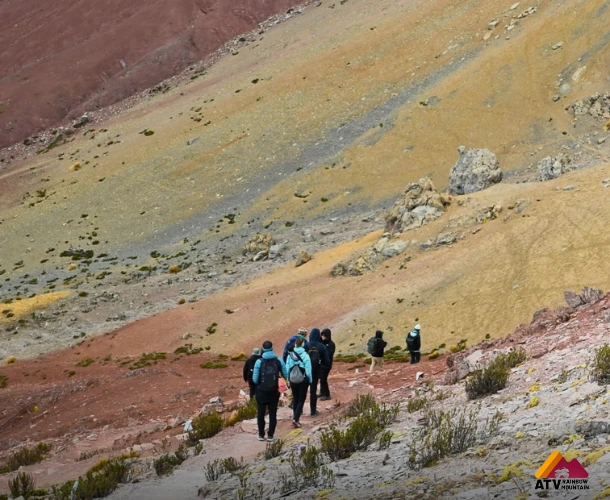 Palcoyo: Geología y Colores Vivos