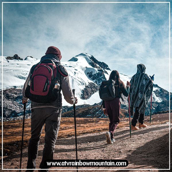 Mapa del Trekking Ausangate 4D/3N – Ruta entre Glaciares y Vinicunca 🗺️❄️🌈