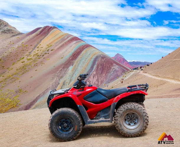 Arrival at Vinicunca and Red Valley Base